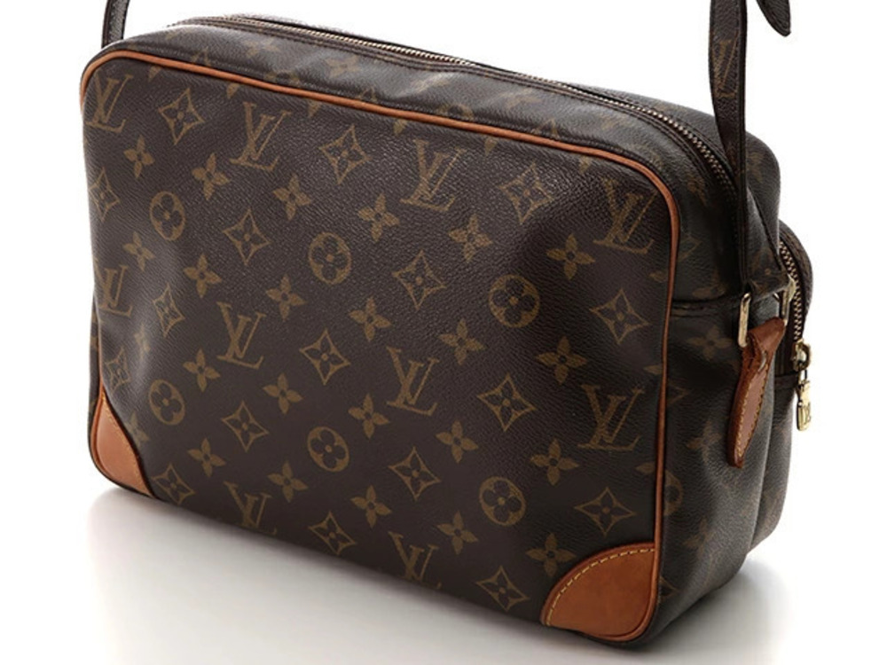 Louis Vuitton Monogram Shoulder Nile Bag Brown